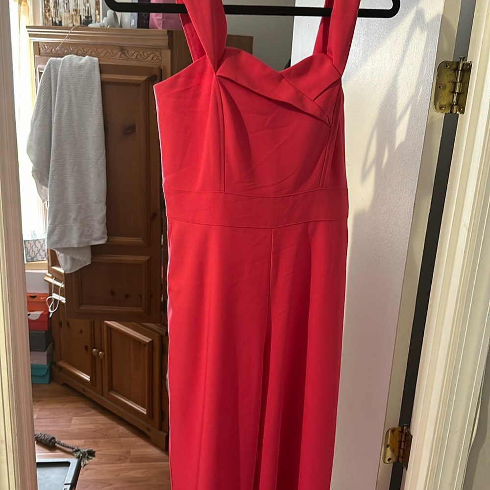 Gabrielle Union size. small pink pants jumpsuit with pockets